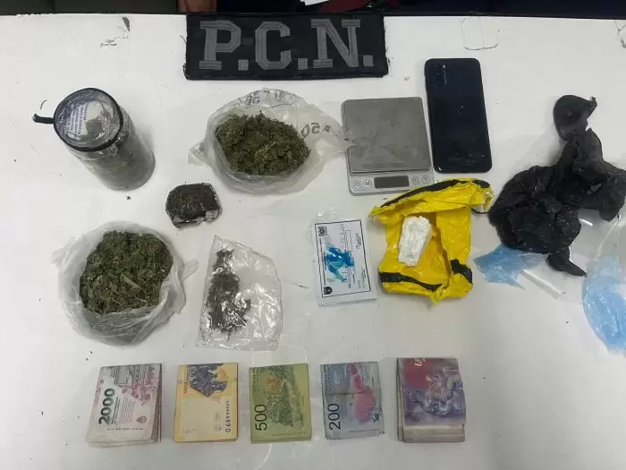 Operativo en Las Heras