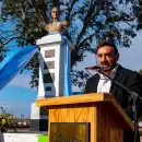 La Paz rindi� homenaje al General San Mart�n en el 175� aniversario de su paso a la inmortalidad