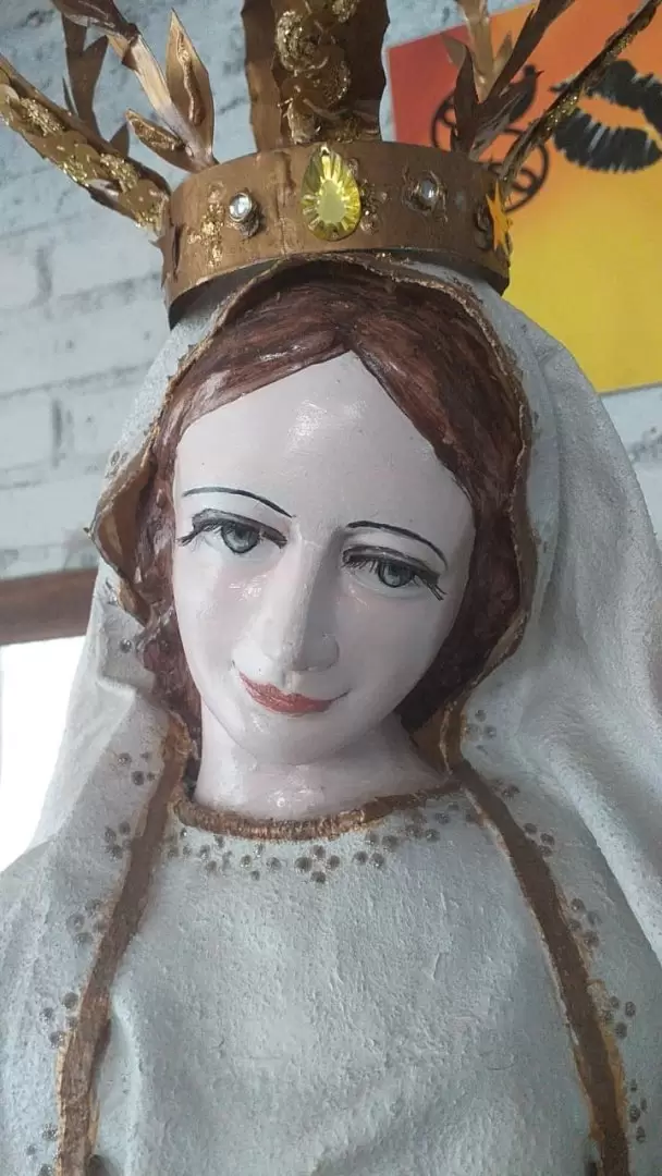 se robaron una virgen en Las Heras