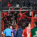 Partido cancelado en Avellaneda por incidentes entre Independiente y Universidad de Chile