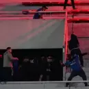 Fue operado, salió de terapia y habló el hincha chileno herido en la cancha de Independiente