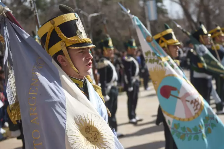 cambio de guardia de la bandera