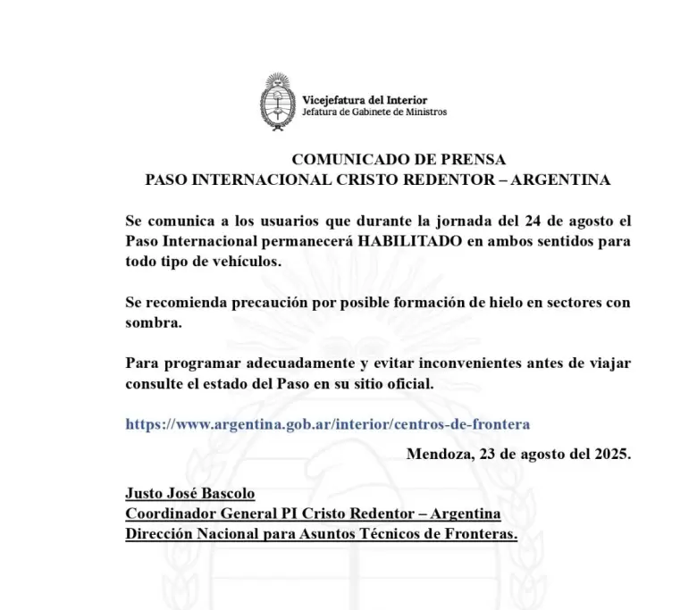 Paso habilitado