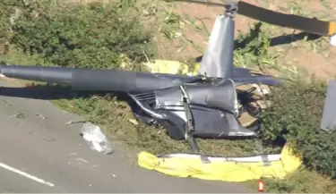 helic�ptero siniestrado en Reino Unido