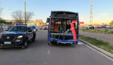 accidente en el Acceso Sur
