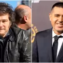 Milei apunt� contra Riquelme como presidente de Boca: "Lo eligi� un hincha de River"