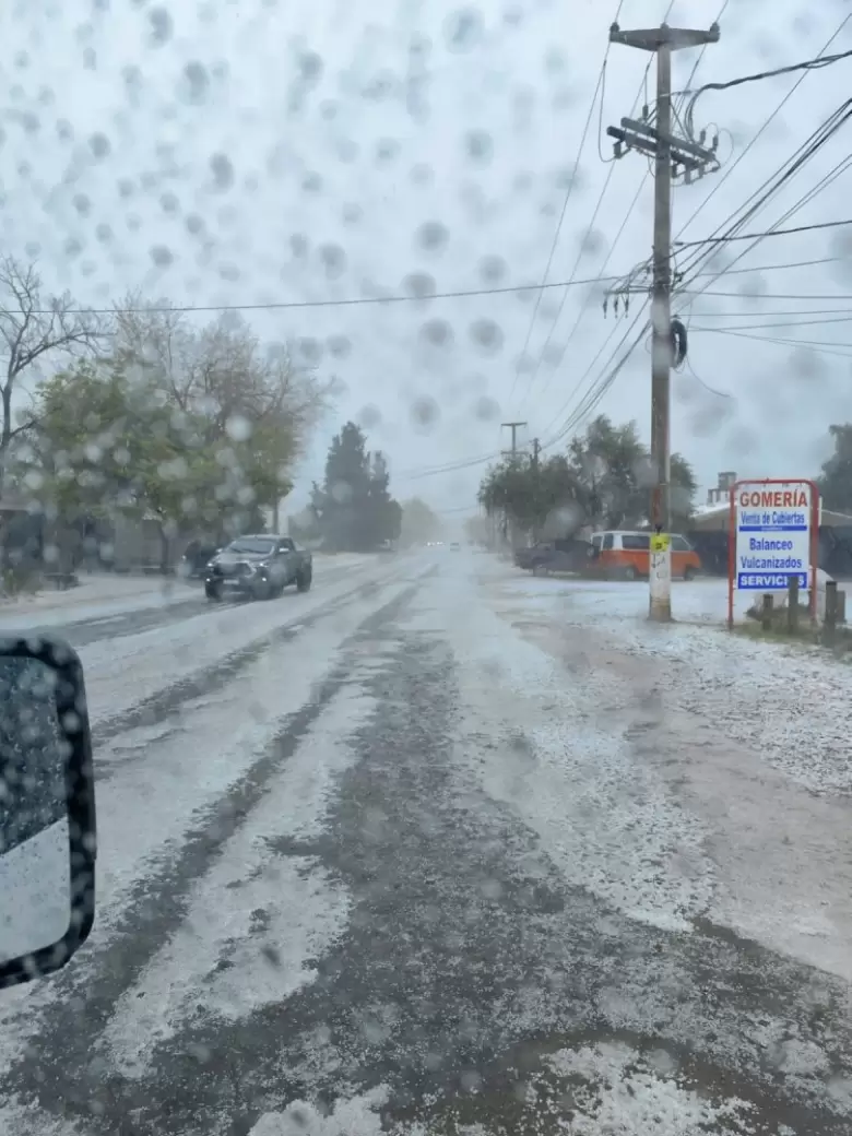 ca�da de granizo en Jun�n