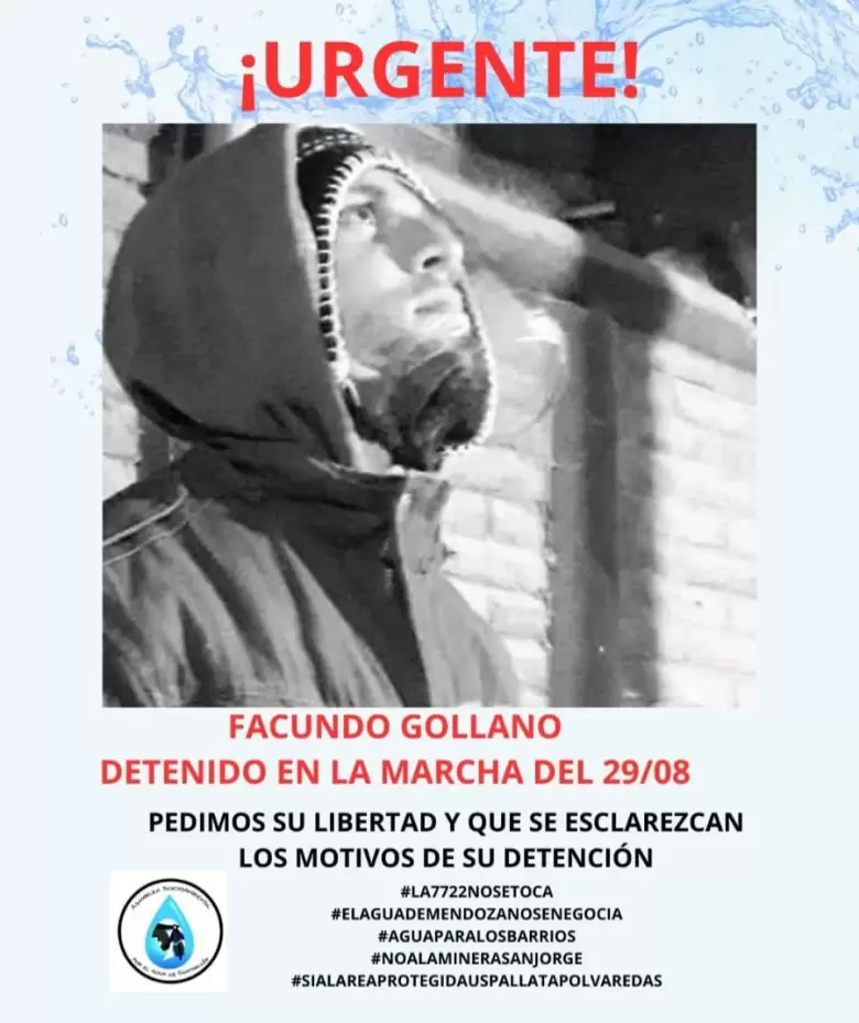marcha por el agua