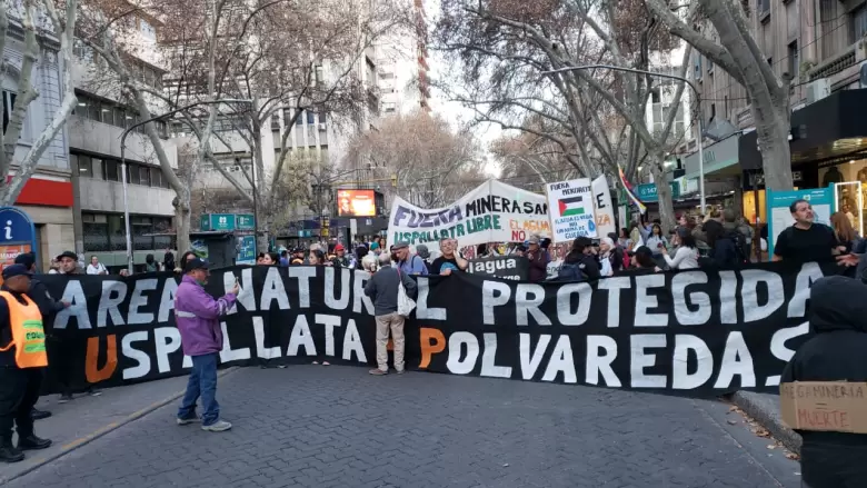 marcha por el agua