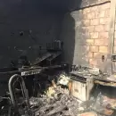 Un importante incendio destruyó por completo una vivienda en Maipú