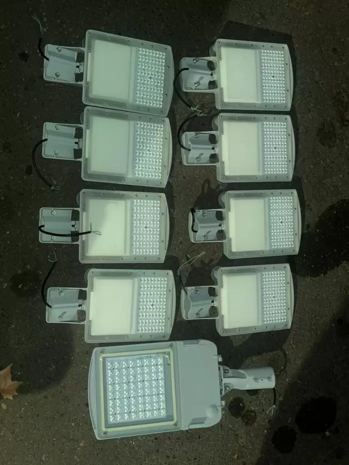 luminarias robadas en Las Heras