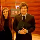 En Los �ngeles, Milei se reuni� con la argentina que es candidata a ser astronauta