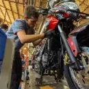 El 97 % de las motos patentadas en agosto fueron fabricadas en el país