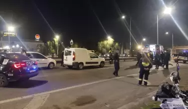 accidente en el Acceso Este