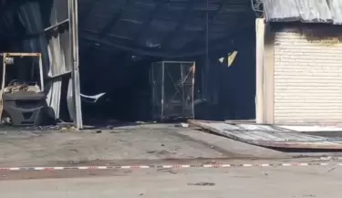 (Video) As� quedaron los galpones un d�a despu�s del feroz incendio en Guaymall�n
