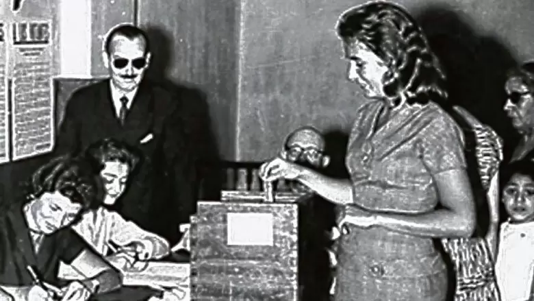 eva peron voto