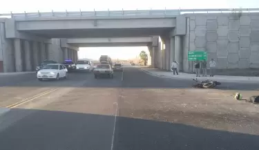 Un motociclista choc� contra un auto en la ruta 60 y muri� en el acto