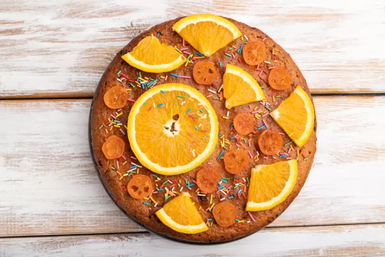 budin de naranja