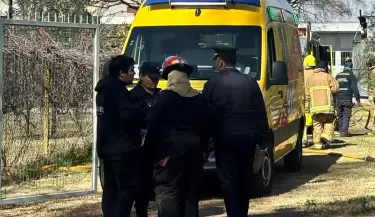 incendio galpon godoy cruz