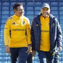 Miguel Ángel Russo volvió a las prácticas en Boca y probó dos equipos para enfrentar a Central