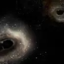 Una colisión de agujeros negros confirma predicciones de Einstein y Hawking