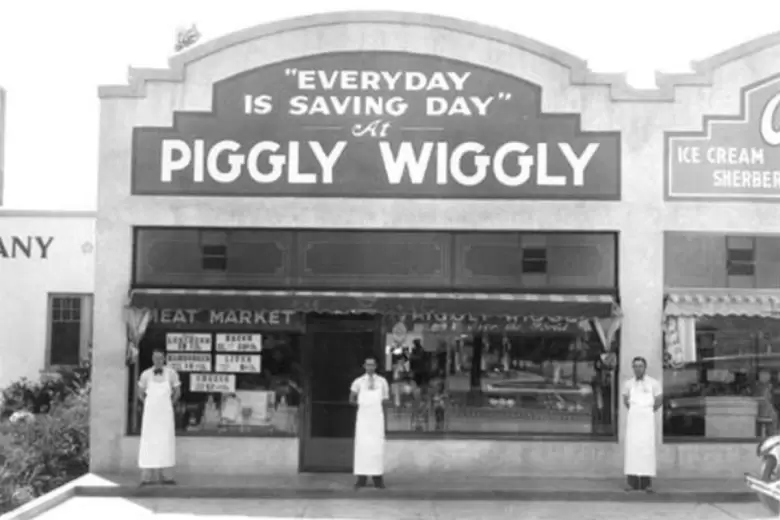 1916 - en memphis, clarence saunders abre piggly wiggly primer supermercado