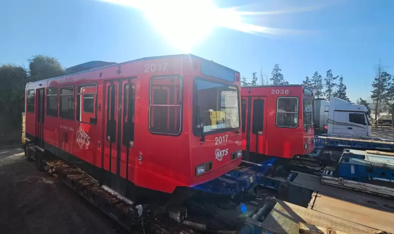 nuevas unidades del metrotranv�a