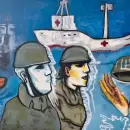 Inauguraron en El Challao un mural en honor a los h�roes de Malvinas