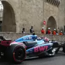 GP de Azerbaiy�n: Colapinto choc� en la clasificaci�n y largar� 16� este domingo