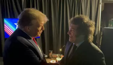Milei y Trump