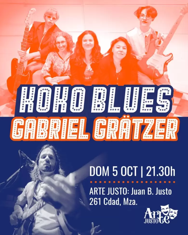 flyer evento blues