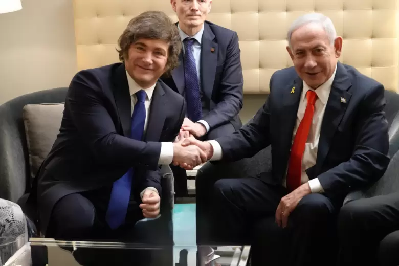 milei y benjamin netanyahu