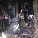 Cinco internados tras un incendio ocasionado por una discusi�n de vecinos en Godoy Cruz