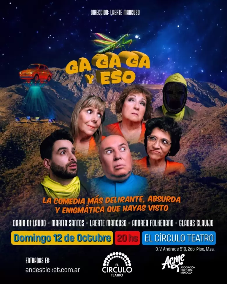 flyer ga, ga, ga, y eso ultima funcion 2025