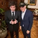 Javier Milei recibi� a Jos� Luis Espert en Olivos y confirm� su candidatura