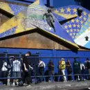(Videos) El �ltimo adi�s a Russo: una multitud de hinchas despidi� al DT en La Bombonera