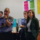 Mercedes Rus lider� el operativo de seguridad durante la visita de Javier Milei a Mendoza