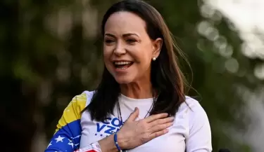 La opositora venezolana Mar�a Corina Machado