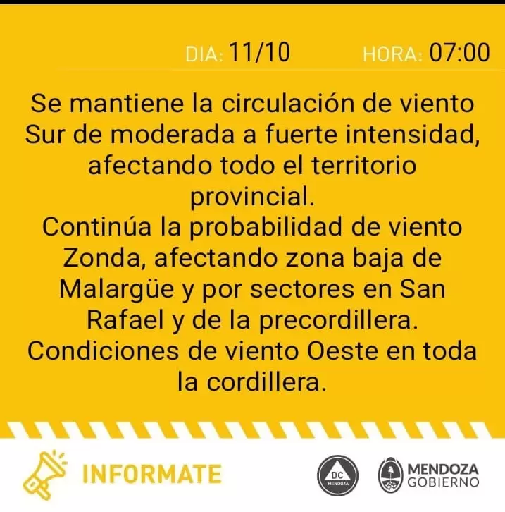 pron�stico 11 de octubre