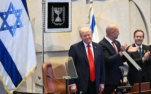 Trump en Israel