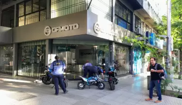 robo de motos en el centro