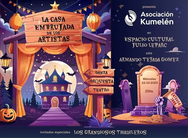 la casa embrujada de los artistas