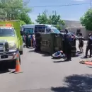 Impactante accidente en Guaymallén: chocaron dos vehículos y hubo niños heridos