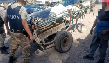 Operativo en Las Heras