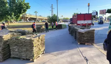 Trabajos en el nudo vial