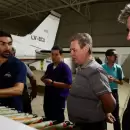 Omar F�lix puso en marcha la temporada 2025-2026 de la lucha antigranizo en San Rafael