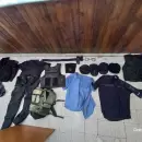 Golpe al delito en Guaymall�n: cay� una peligrosa banda, con armas, coca�na y uniformes policiales