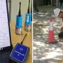Aysam comenz� a detectar fugas no visibles en las redes de agua de Mendoza