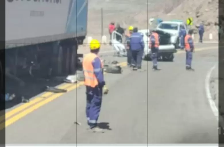 siniestro en el paso a Chile