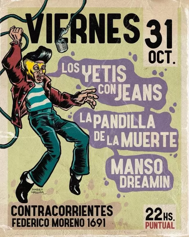 los yetis con jeans